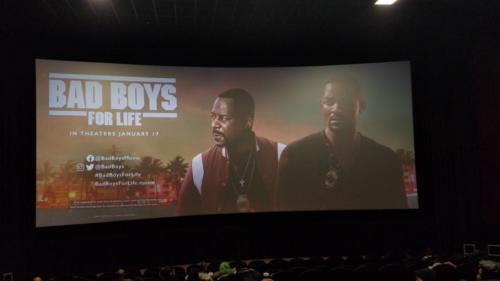 BAD BOYS FOR LIFE IN THEATERS 1/17/20