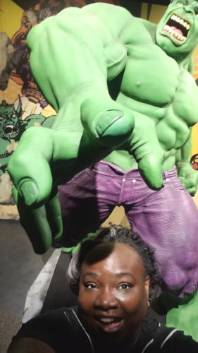 Marvel Exhibit T-shirt graphic Hulk